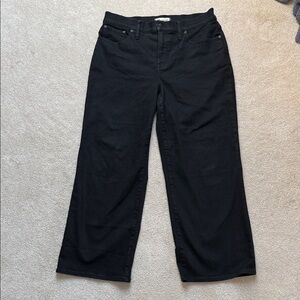 Madewell The Perfect Vintage Wide-Leg Jeans Size 31P  Fair trade certified